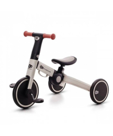 Kinderkraft 4TRIKE tricikl za decu 3u1 Silver Grey