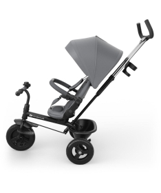 Kinderkraft Aston 2 Plus tricikl za decu 6 u 1 Grey