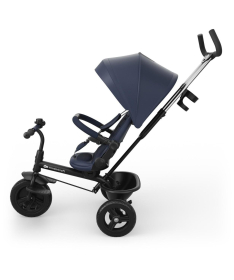 Kinderkraft Aston 2 Plus tricikl za decu 6 u 1 Navy Blue