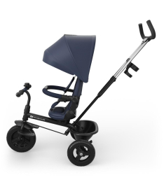 Kinderkraft Aston 2 Plus tricikl za decu 6 u 1 Navy Blue