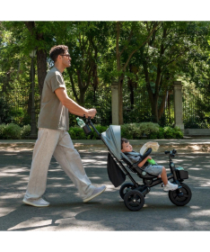 Kinderkraft Aveo 2 Plus tricikl za decu 2 u 1 Green