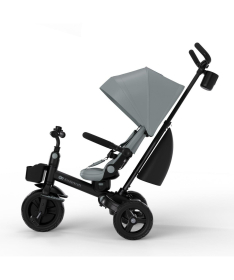 Kinderkraft Aveo 2 Plus tricikl za decu 2 u 1 Grey
