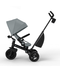 Kinderkraft Aveo 2 Plus tricikl za decu 2 u 1 Grey