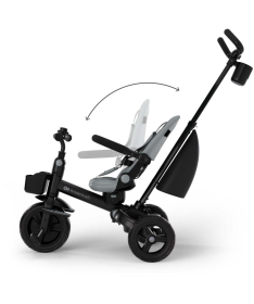 Kinderkraft Aveo 2 Plus tricikl za decu 2 u 1 Grey