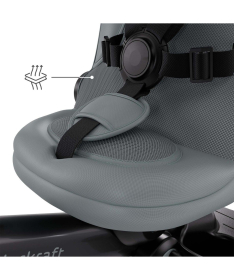 Kinderkraft Aveo 2 Plus tricikl za decu 2 u 1 Grey