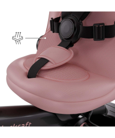 Kinderkraft Aveo 2 Plus tricikl za decu 2 u 1 Pink
