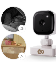 Kinderkraft baby dodatna kamera za bebe Niteeye Travel White