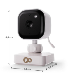 Kinderkraft baby dodatna kamera za bebe Niteeye Travel White
