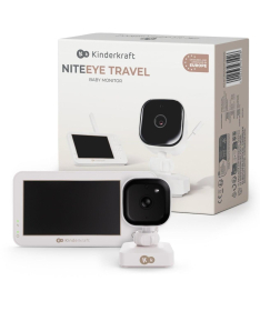 Kinderkraft baby monitor za bebe Niteeye Travel White