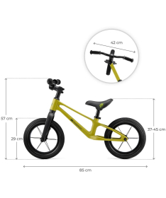 Kinderkraft bicikl balanser za decu do 35kg Eter lime