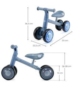 Kinderkraft bicikl guralica za decu Cutie Flash Blue
