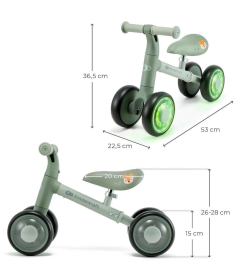 Kinderkraft bicikl guralica za decu Cutie Flash Green