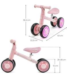 Kinderkraft bicikl guralica za decu Cutie Flash Pink
