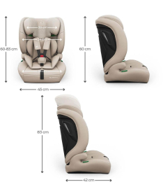 Kinderkraft Comfort Up 2 i-Size auto sedište za decu 76-150cm Green