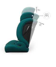 Kinderkraft Comfort Up 2 i-Size auto sedište za decu 76-150cm Green