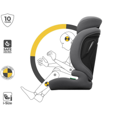 Kinderkraft Comfort Up 2 i-Size auto sedište za decu 76-150cm Grey