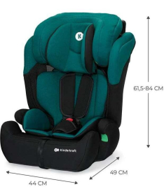 Kinderkraft Comfort Up i-Size auto sedište za decu 76-150cm Green