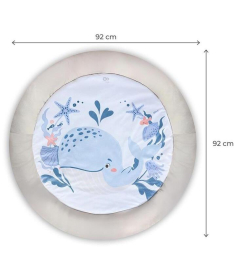 Kinderkraft COZYPLAY podloga za igru bebe Nordic Breeze