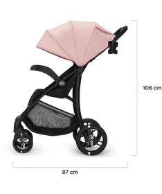 Kinderkraft Cruiser kolica za bebe do 15 kg Pink