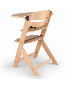 Kinderkraft Enock stolica za hranjenje dece 2u1 Wooden Natural