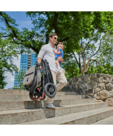 Kinderkraft Esme Pro kolica za bebe 3u1 Pure black