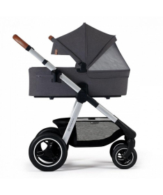 Kinderkraft Everyday kolica za bebe sa nosiljkom 2 u 1 Dark Grey