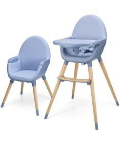 Kinderkraft Fini 2 stolica za hranjenje dece 2u1 Nordic Breeze