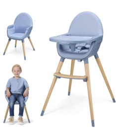Kinderkraft Fini 2 stolica za hranjenje dece 2u1 Nordic Breeze