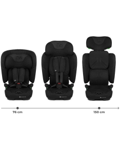 Kinderkraft Fix2Go i-Size auto sedište za decu 76-150cm Black