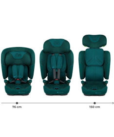 Kinderkraft Fix2Go i-Size auto sedište za decu 76-150cm Green