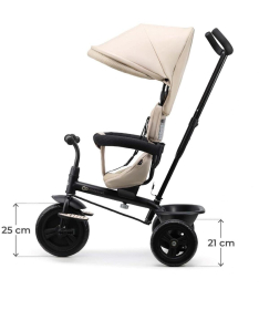Kinderkraft Freeway 2 tricikl za decu Beige