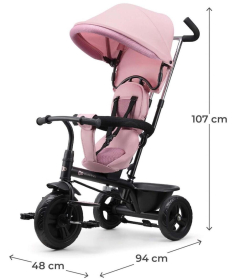 Kinderkraft Freeway 2 tricikl za decu Pink