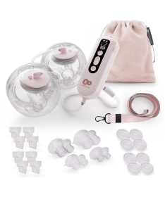 Kinderkraft Gentleflow dupla električna pumpica za grudi Pink