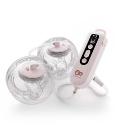 Kinderkraft Gentleflow dupla električna pumpica za grudi Pink