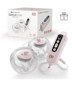 Kinderkraft Gentleflow dupla električna pumpica za grudi Pink