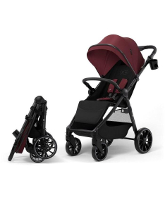 Kinderkraft Grande 2 kolica za bebe Burgundy