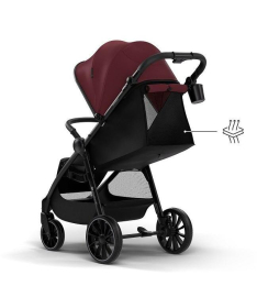 Kinderkraft Grande 2 kolica za bebe Burgundy