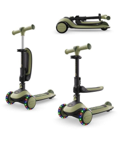 Kinderkraft Halley 2 trotinet za decu do 50 kg Grassland Green