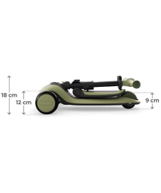Kinderkraft Halley 2 trotinet za decu do 50 kg Grassland Green