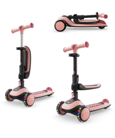 Kinderkraft Halley 2 trotinet za decu do 50 kg Pink