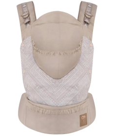Kinderkraft Huggy Bizuu kengur nosiljka za bebu do 20 kg Dune Whisper