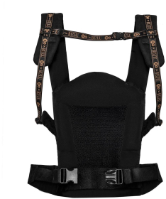 Kinderkraft Huggy Bizuu kengur nosiljka za bebu do 20 kg Lunar Black