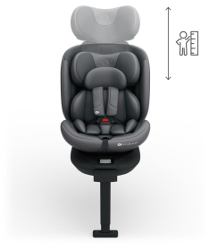 Kinderkraft i-360 2 i-Size auto sediste 40-150cm Grey