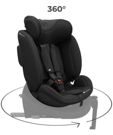 Kinderkraft I-Fix Endura Safe auto sediste za decu 61-150cm Black