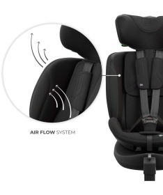Kinderkraft I-Fix Endura Safe auto sediste za decu 61-150cm Black