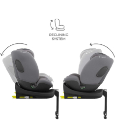 Kinderkraft I-Fix Endura Safe auto sediste za decu 61-150cm Grey