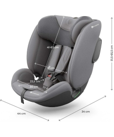 Kinderkraft I-Fix Endura Safe auto sediste za decu 61-150cm Grey