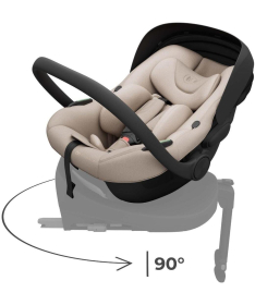 Kinderkraft I-Lite auto sedište za bebe 40-87cm Beige