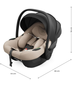 Kinderkraft I-Lite auto sedište za bebe 40-87cm Beige