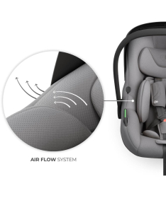 Kinderkraft I-Lite auto sedište za bebe 40-87cm Cool Grey